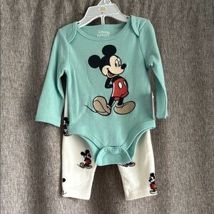 Disney Mickey Mouse Aqua One Piece